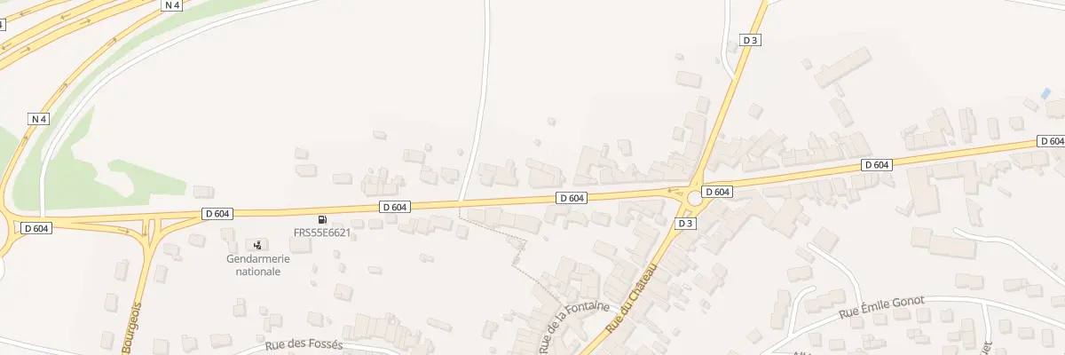 Plan du 66 Rue de St Dizier à Ancerville