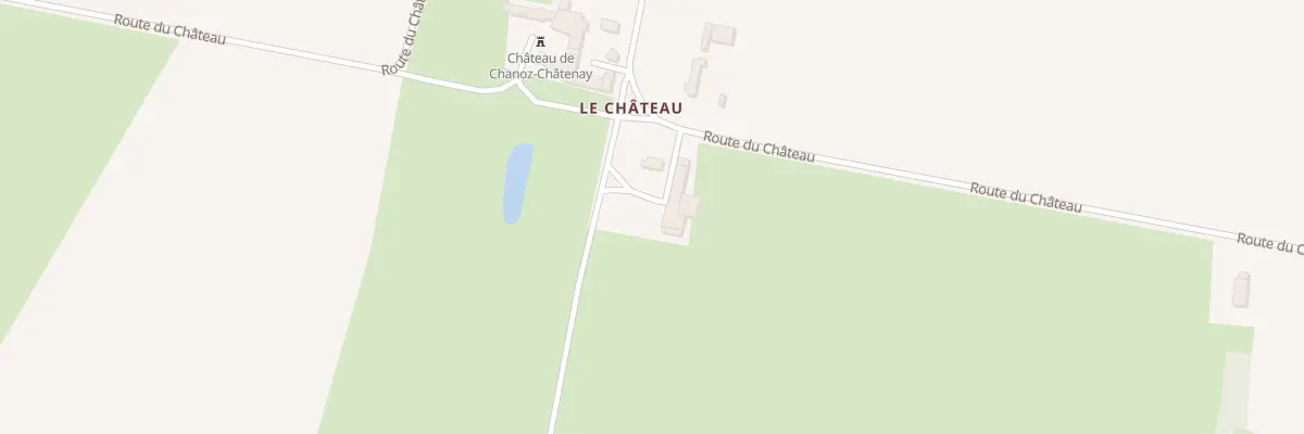 Plan du 725 Rte du Chateau à Chanoz-Châtenay
