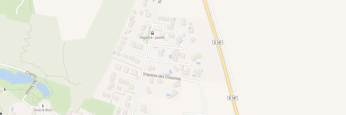 Plan du 89A Rue Jean Jaures à Genas