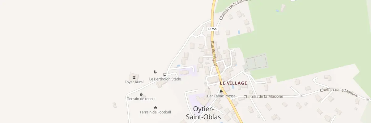 Plan du 5365 Le Village à Oytier-Saint-Oblas
