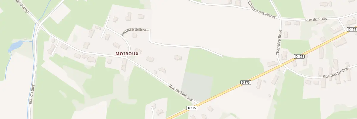 Plan du 70 Rue de Moiroux à Loisy