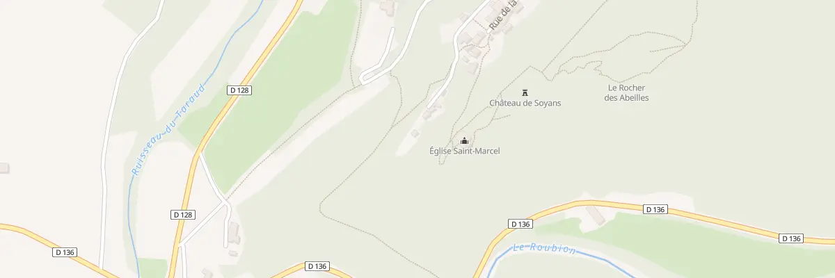 Plan du 5147 Le Village à Soyans