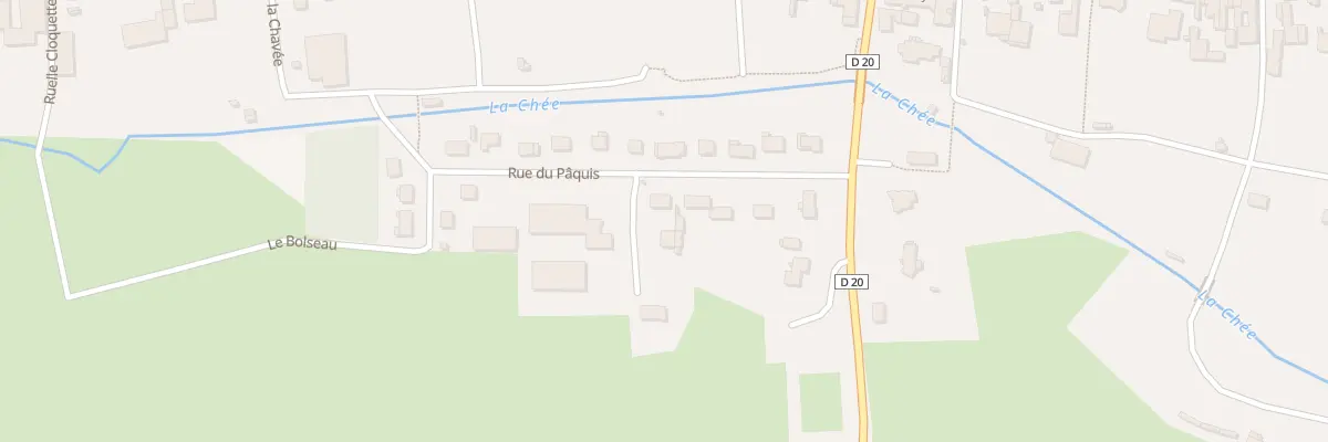Plan du 7 Rue du Paquis à Laheycourt