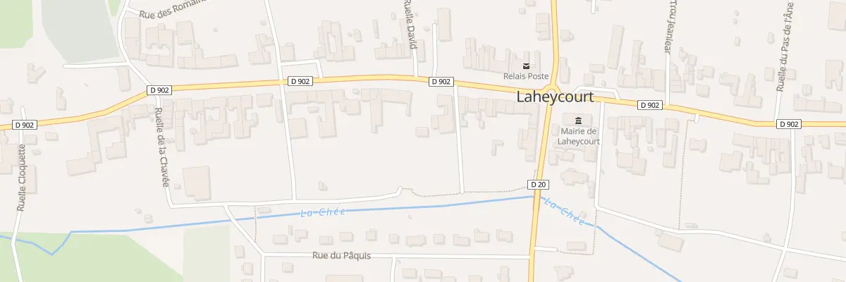 Plan du 17 Rue du Gen Porson à Laheycourt