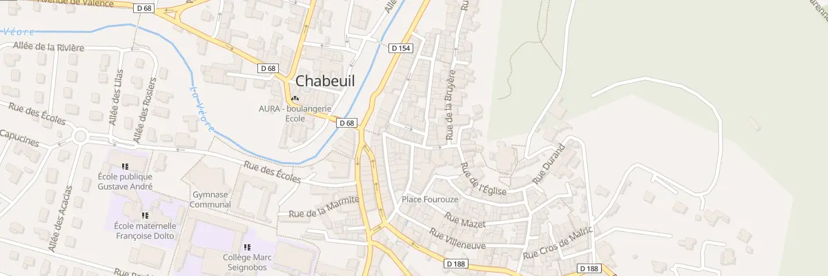 Plan du 11 Rue Gustave André à Chabeuil