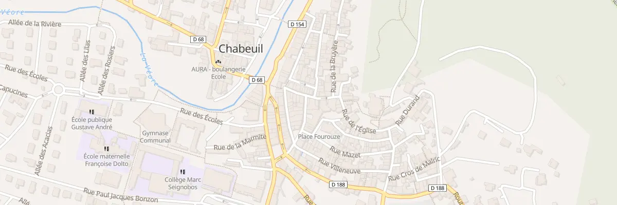 Plan du 14 Rue Gustave André à Chabeuil