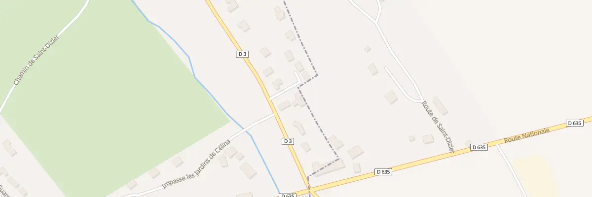 Plan du 2 Lot de l’Enclos à Baudonvilliers