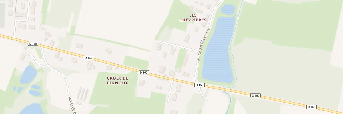 Plan du 3A Rte des Chevrieres à Baudrières