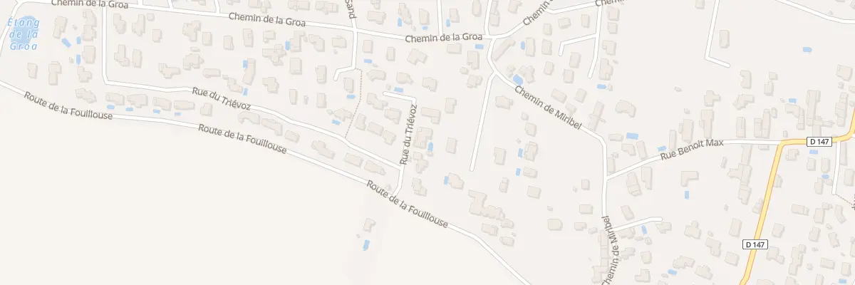 Plan du 6 Rue du Triévoz à Saint-Bonnet-de-Mure