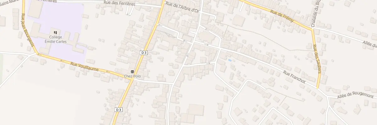 Plan du 9 Petite Rue à Ancerville