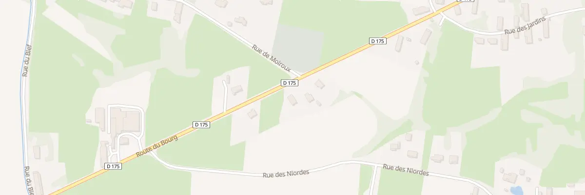 Plan du 625 Rte du Bourg à Loisy