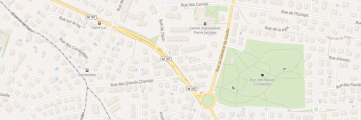 Plan du 7 Rue de Dijon à Fontaine-lès-Dijon