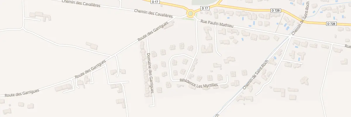 Plan du 729 Rue Paulin Mathieu à Eyguières