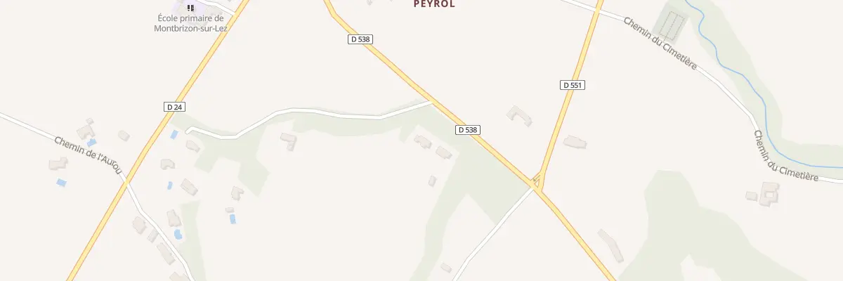 Plan du 45 Imp Chauvet Nord à Montbrison-sur-Lez