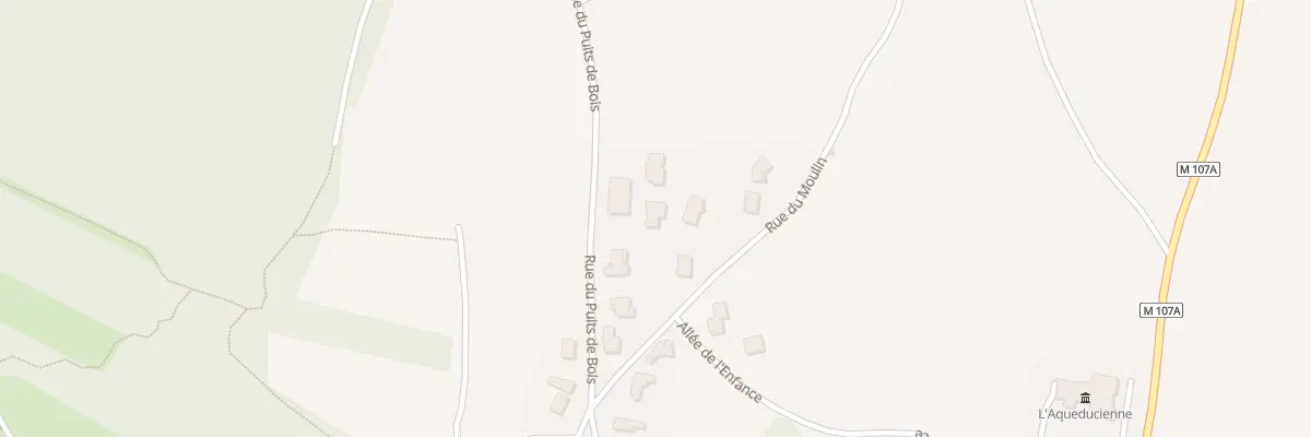 Plan du 18B Rue du Puits de Bois à Ahuy