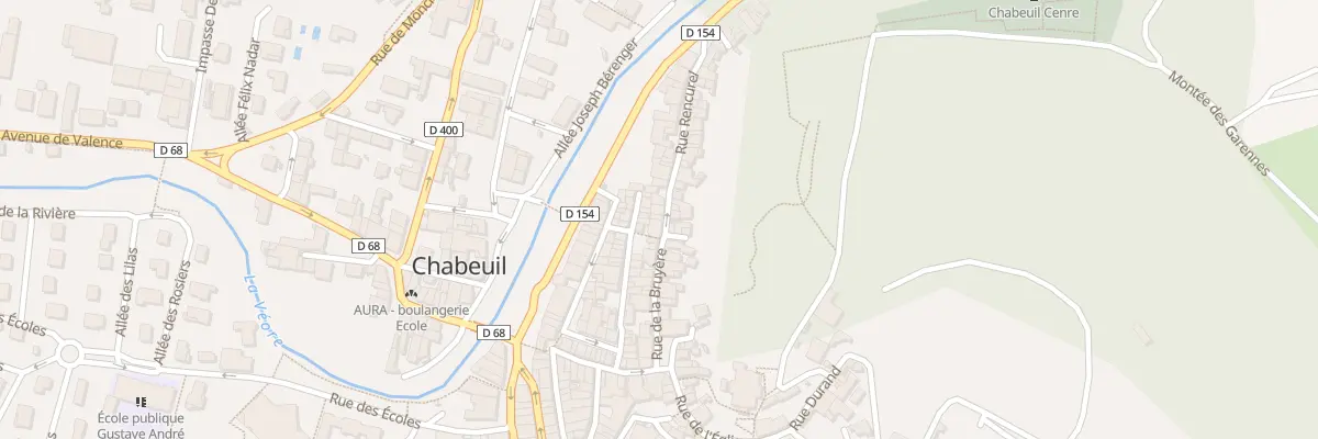 Plan du 21 Rue Bruyère à Chabeuil