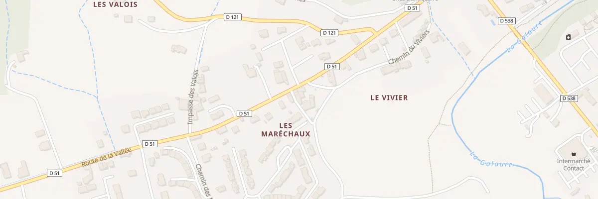 Plan du 15 Che des Lilas à Hauterives