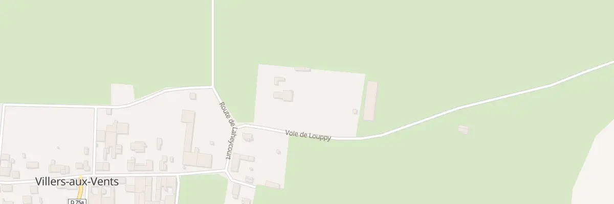 Plan du 1 Voie de Louppy à Villers-aux-Vents
