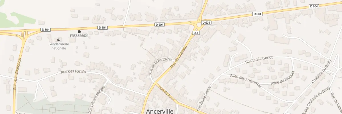 Plan du 26 Rue du Chateau à Ancerville