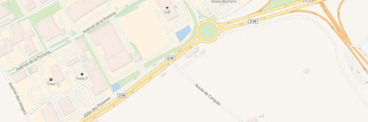 Plan du 7 Rte de Carquès à Plan-d’Orgon