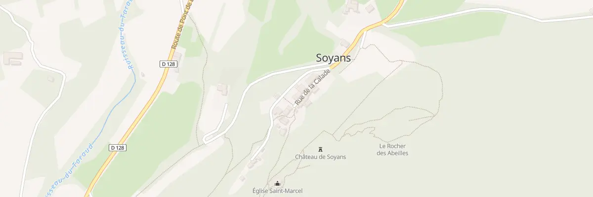 Plan du 5006 Le Village à Soyans