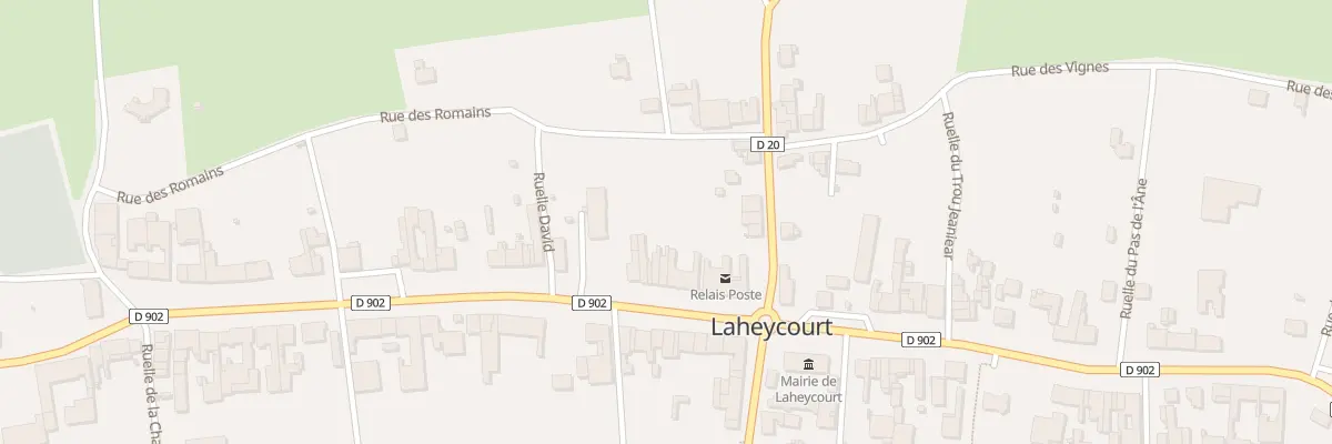 Plan du 6 Rue du Gen Porson à Laheycourt