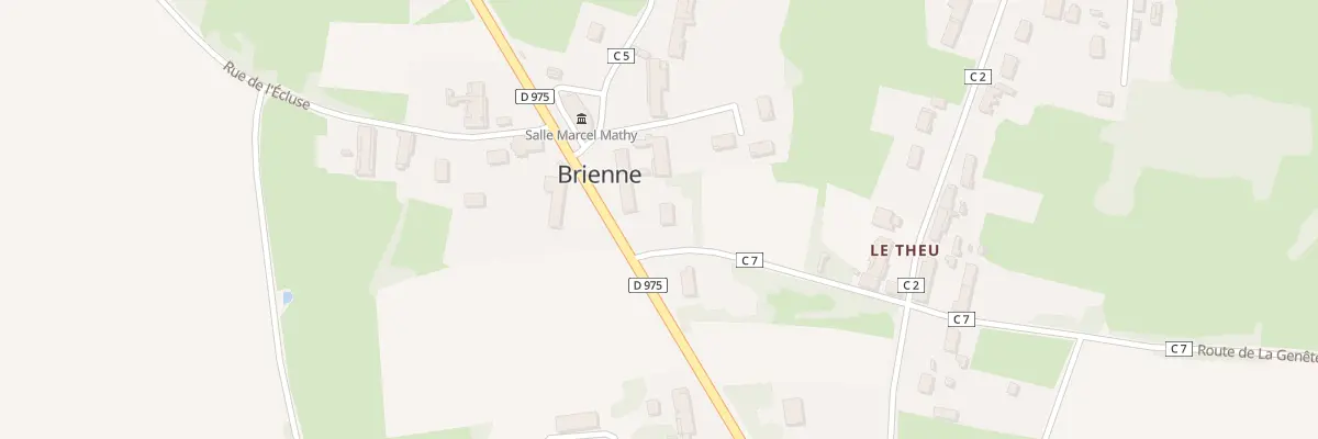 Plan du 739 Rte de Bourg En Bresse à Brienne
