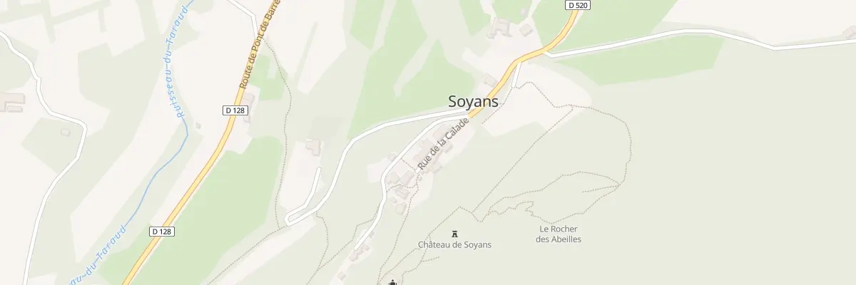 Plan du 5005 Le Village à Soyans