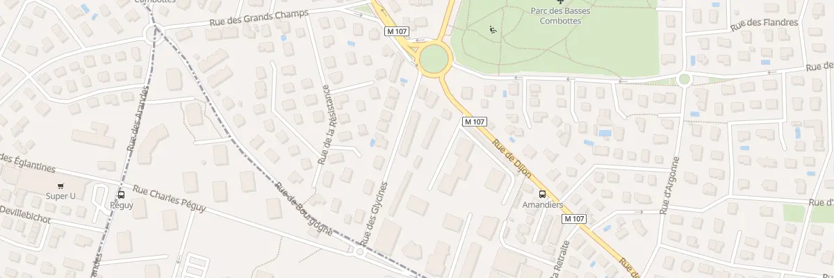Plan du 5 Rue des Glycines à Fontaine-lès-Dijon