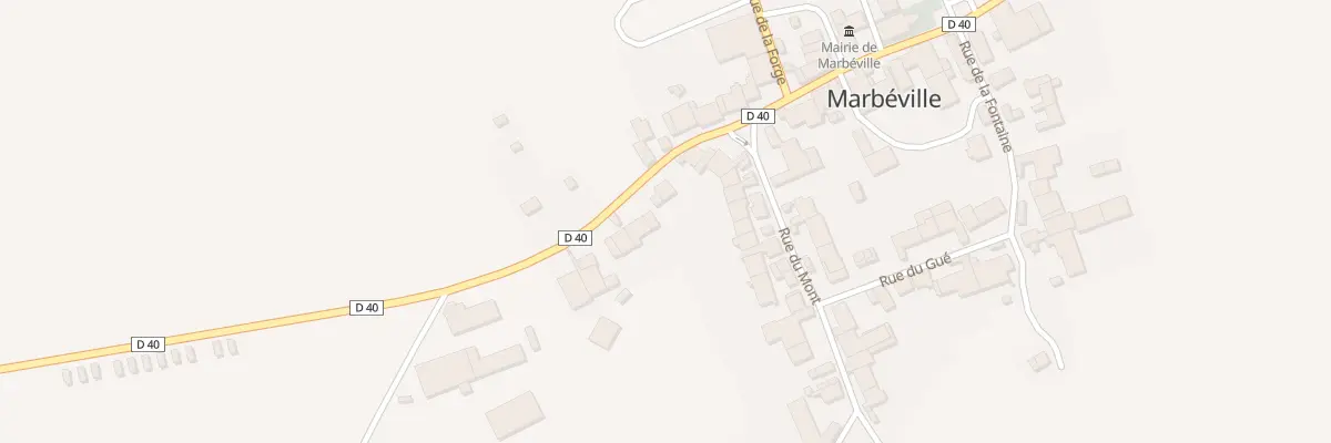 Plan du 21 Rue Saint Martin à Marbéville