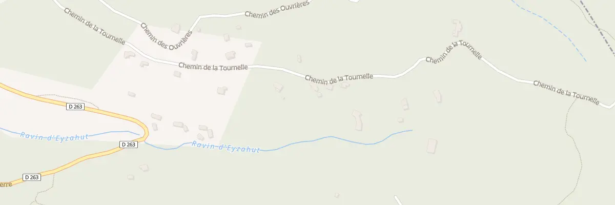 Plan du 600 Chem de la Tournelle à Eyzahut