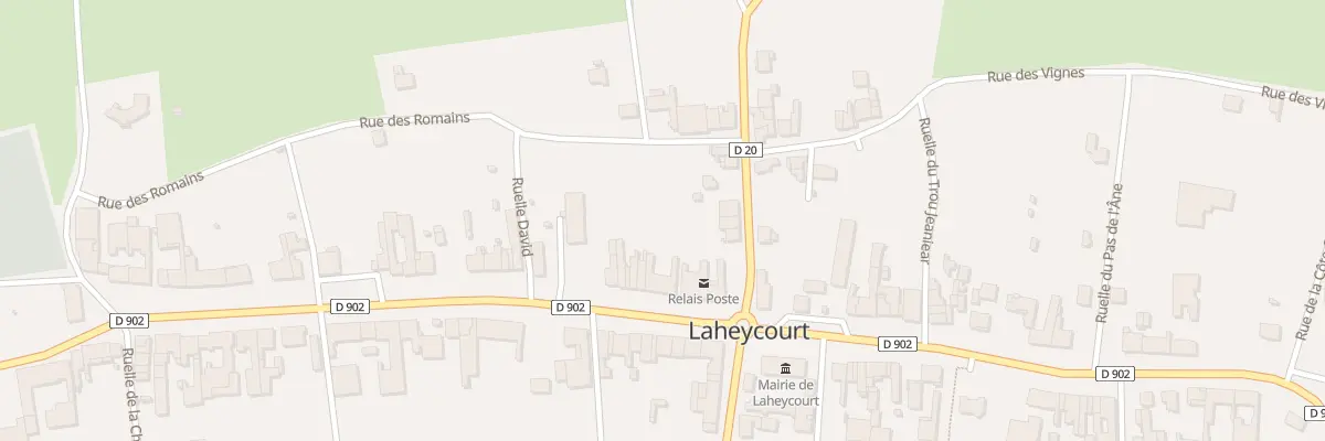 Plan du 4 Rue du Gen Porson à Laheycourt