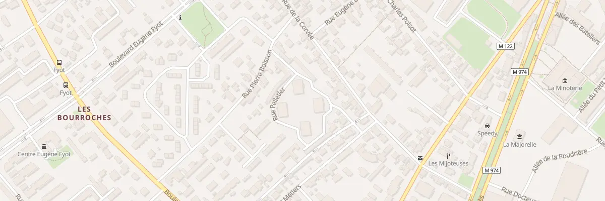 Plan du 23Y Rue Pierre Boisson à Dijon