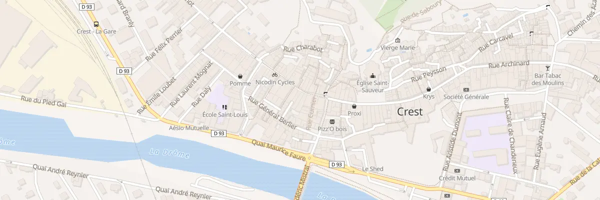 Plan du 39 Rue de l’Hôtel de Ville à Crest