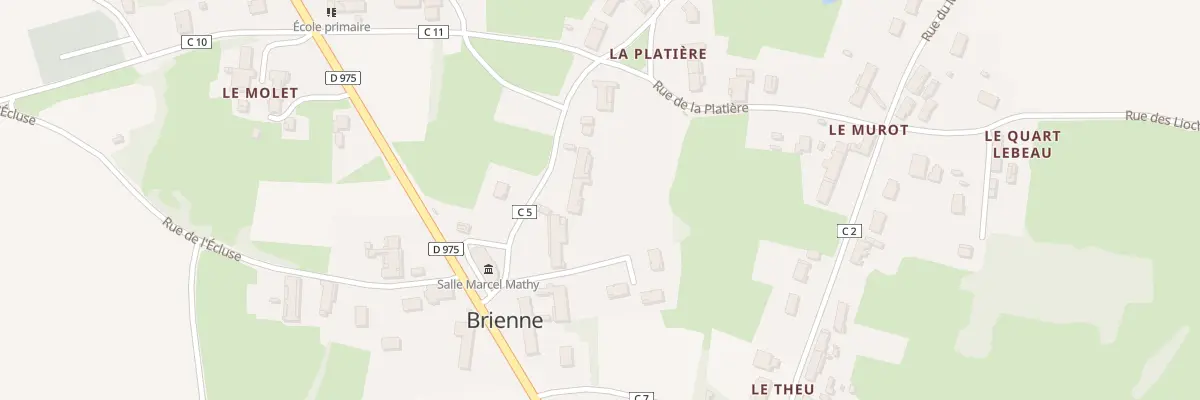 Plan du 98 Rue de la Mairie à Brienne