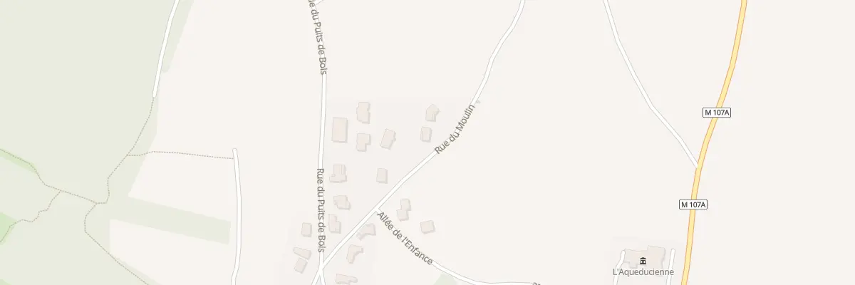 Plan du 3A Rue du Moulin à Ahuy