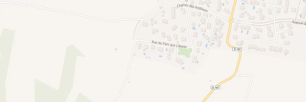 Plan du 21 Rue du Parc aux Lièvres à Saint-Bonnet-de-Mure
