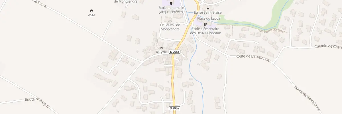 Plan du 10 Rte de la Baume Cornillane à Montvendre