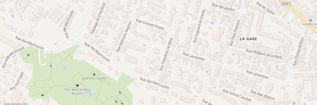 Plan du 43 Rue Lamartine à Dijon