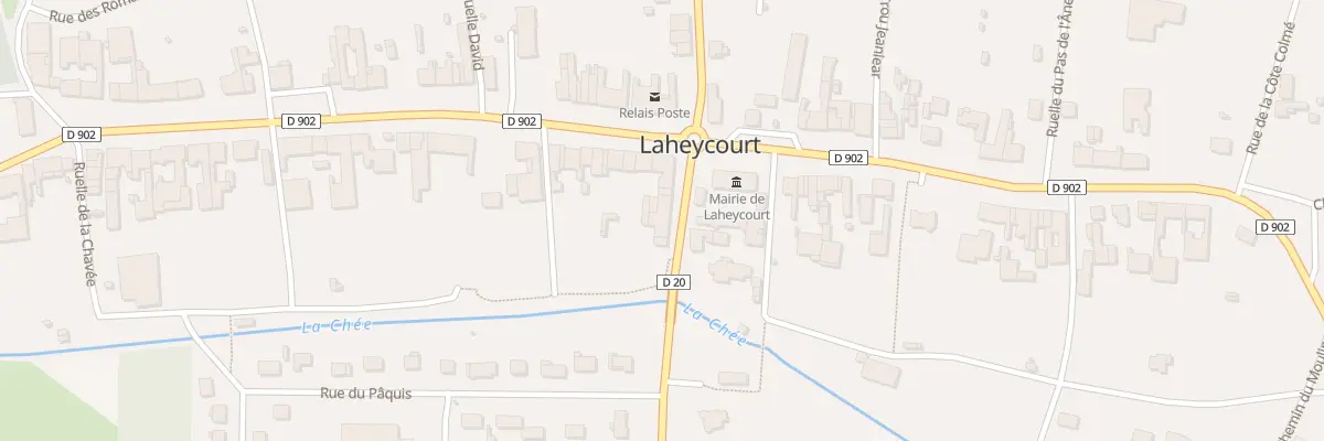 Plan du 2B Rue de la Gare à Laheycourt