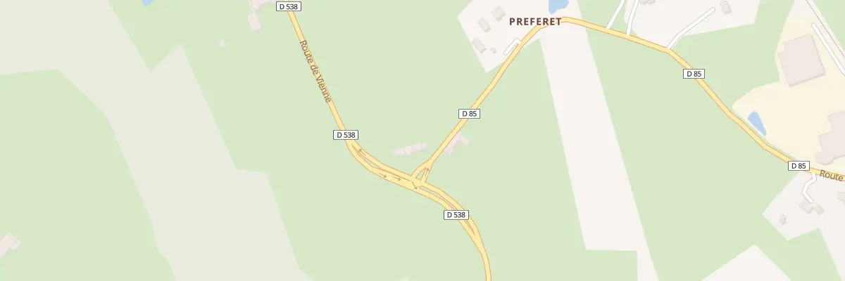 Plan du 680 Rte du Louvier à Primarette