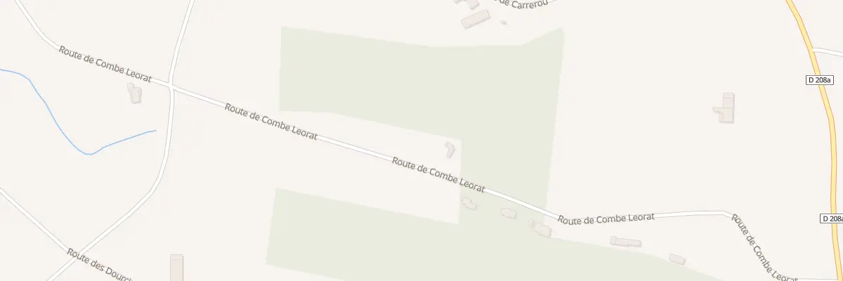 Plan du 1505 Rte de Combe Leorat à Montvendre