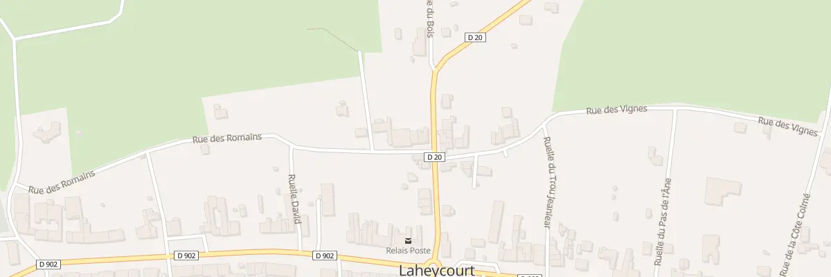 Plan du 2B Rue des Romains à Laheycourt