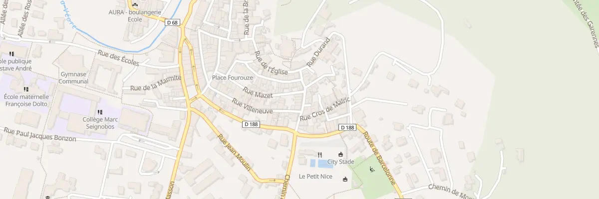 Plan du 9 Rue du Chaffal à Chabeuil