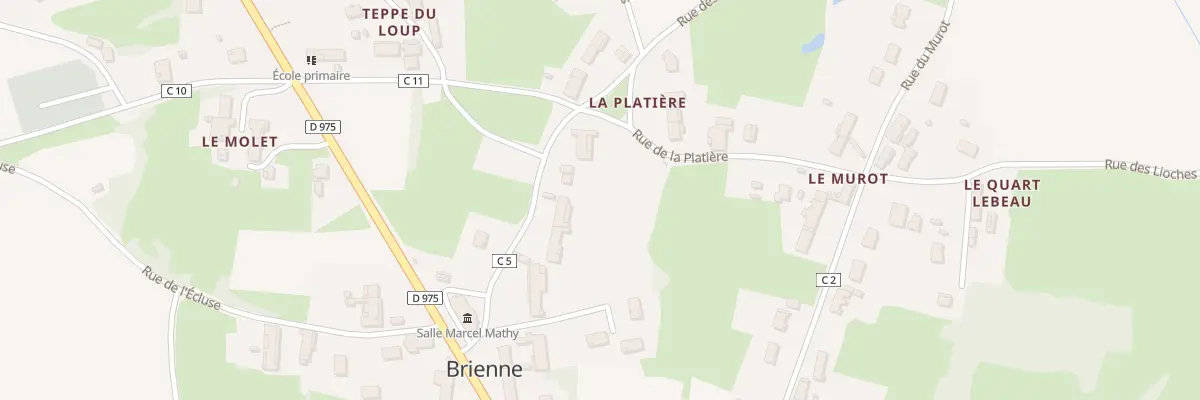 Plan du 146 Rue de la Mairie à Brienne