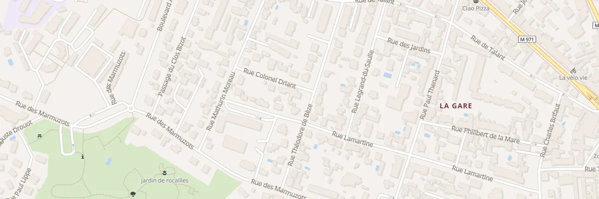 Plan du 14 Rue Theodore de Beze à Dijon
