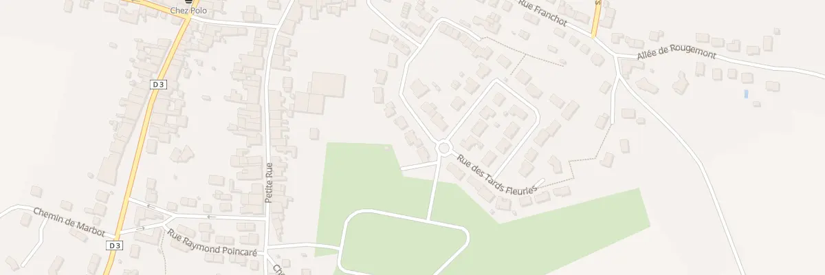 Plan du 12 Rue des Bons Pommiers à Ancerville