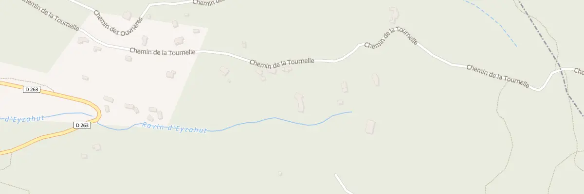 Plan du 5000 Beaume Rouge à Eyzahut