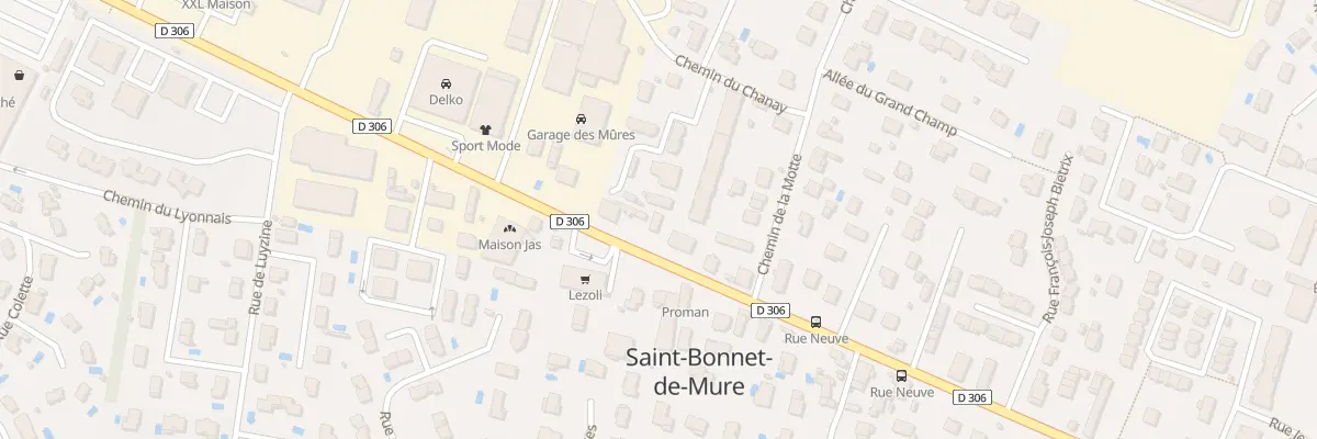 Plan du 96A Av Charles de Gaulle à Saint-Bonnet-de-Mure