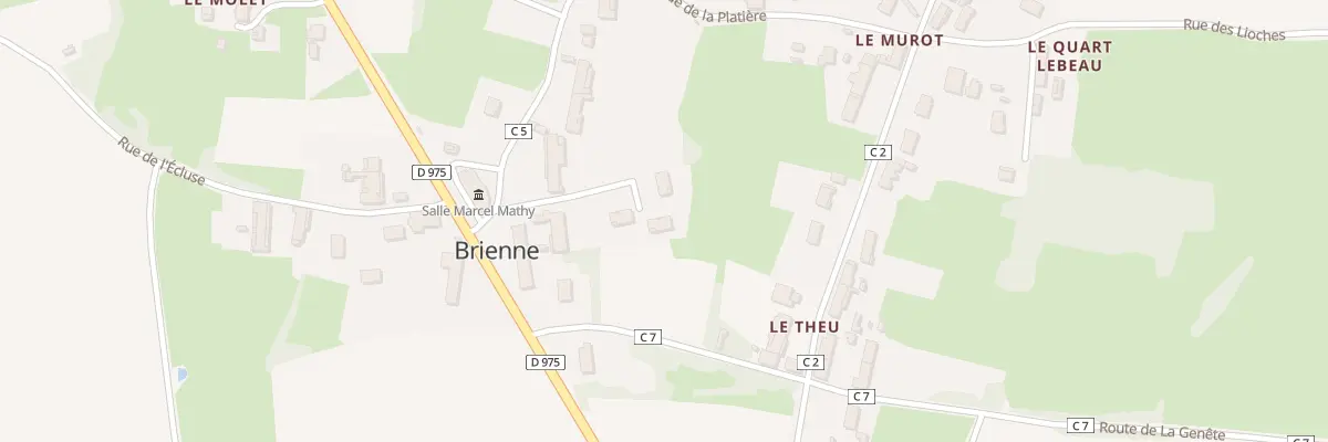 Plan du 24 Rue de la Mairie à Brienne